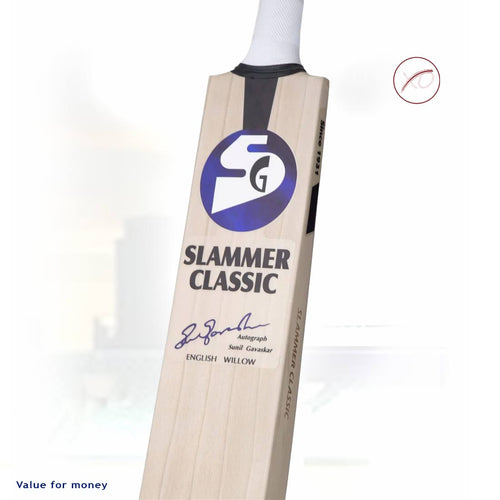 SG Slammer Classic English Willow Cricket Bat