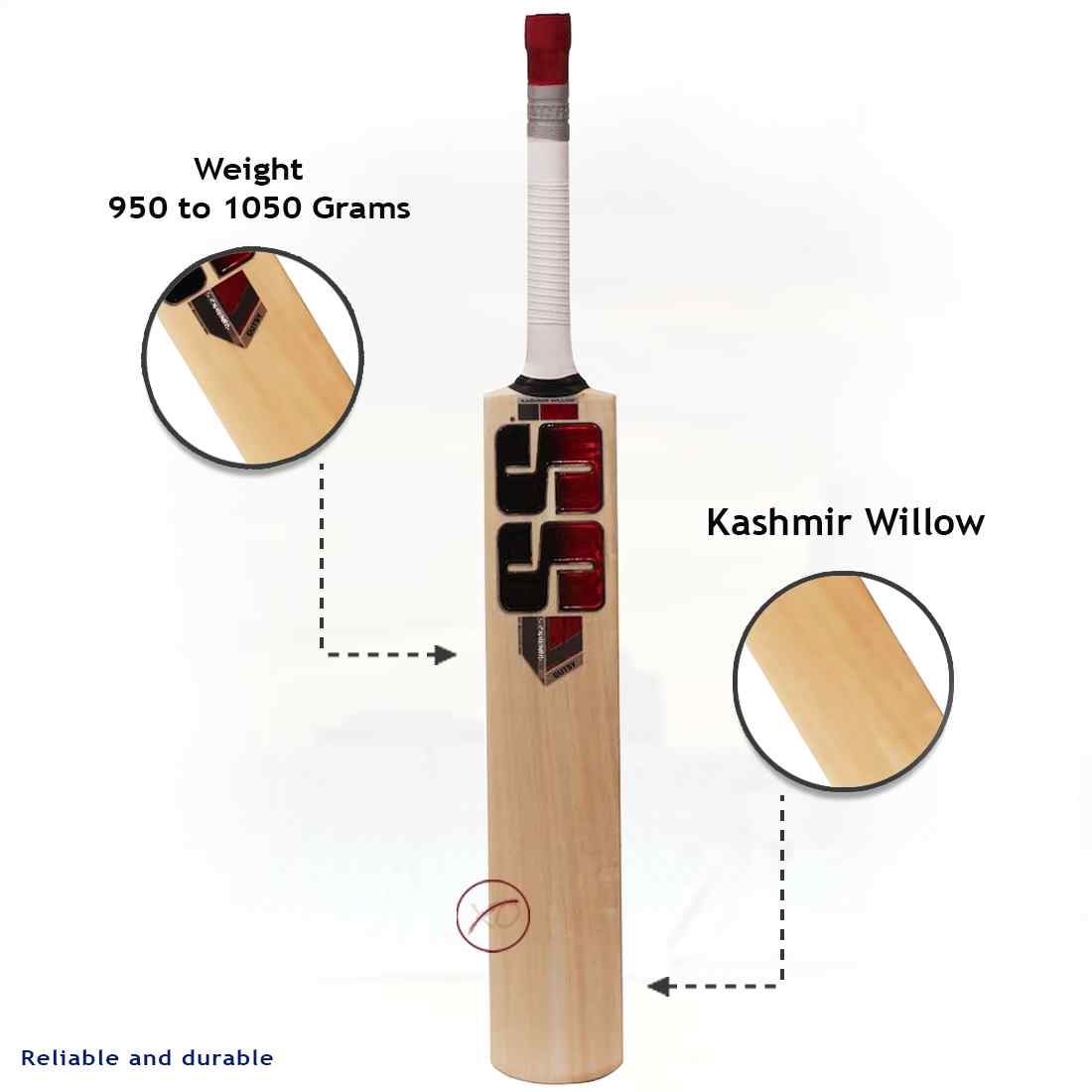 SS Gutsy K.W Cricket Bat