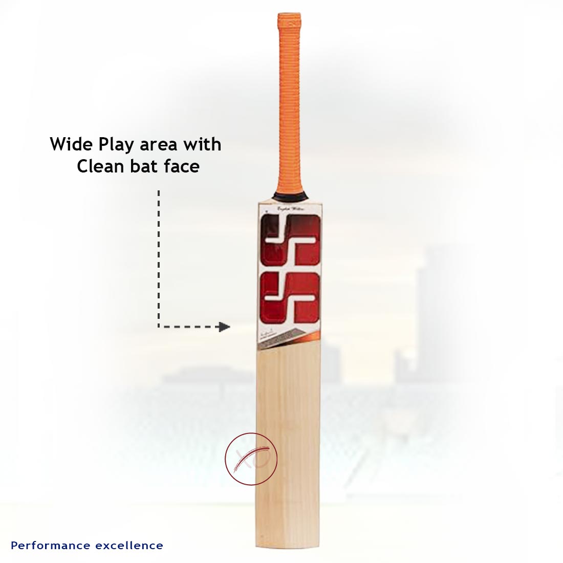 SS Tiger English Willow Cricket Bat-SH