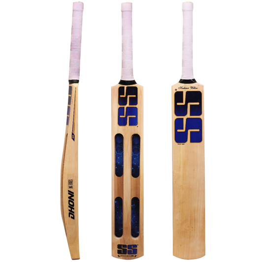 SS Dhoni Players jumbo Kashmir Willow Cricket Scoop Bat -SH 